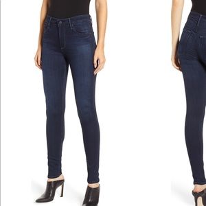AG Farrah High Waist Skinny Jeans in Blue Basin